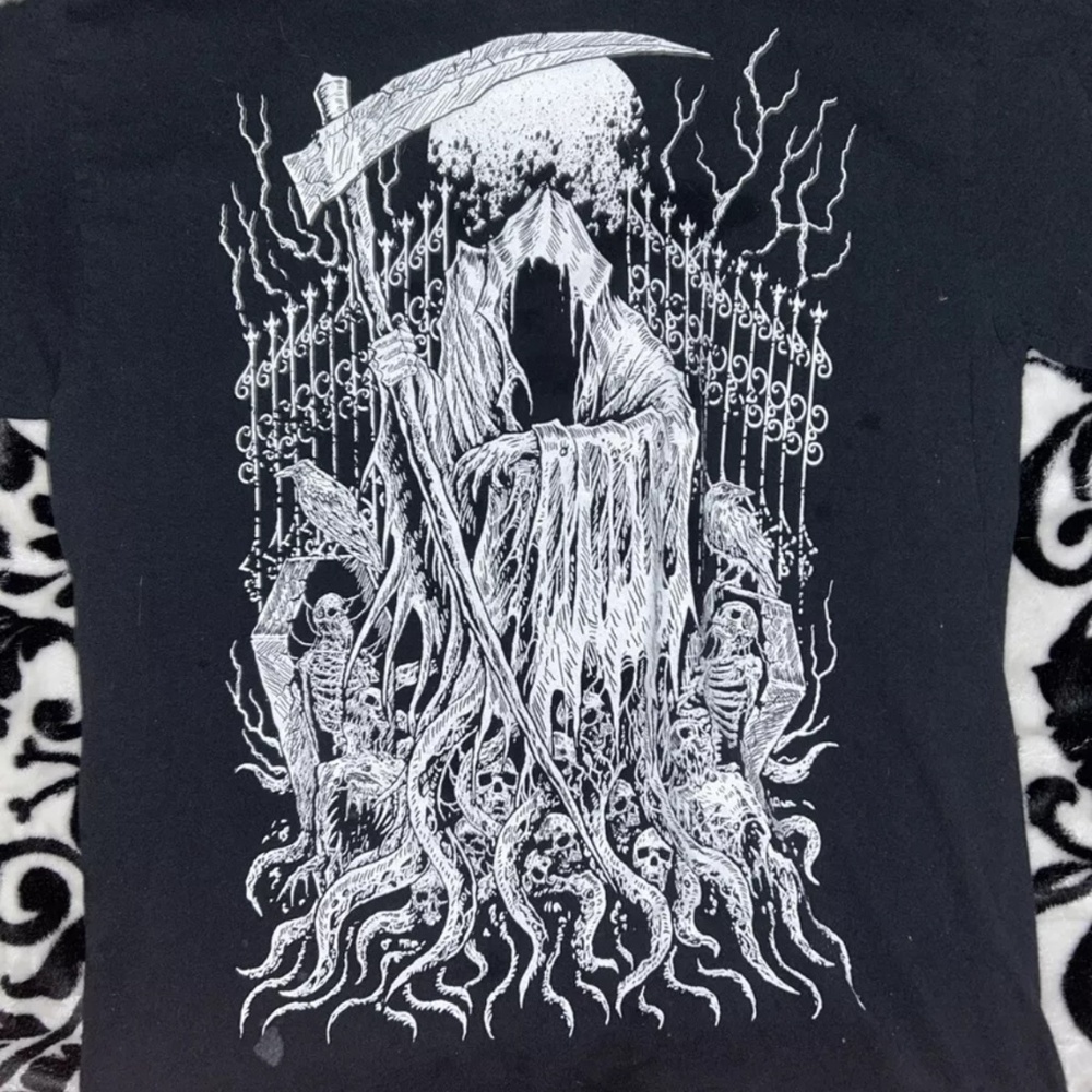 Grim reaper T shirt size medium